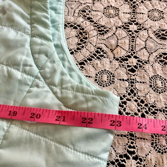 Columbia Quilted Omni-Heat Puffer Vest Size XL Mint Green - Picture 11 of 14